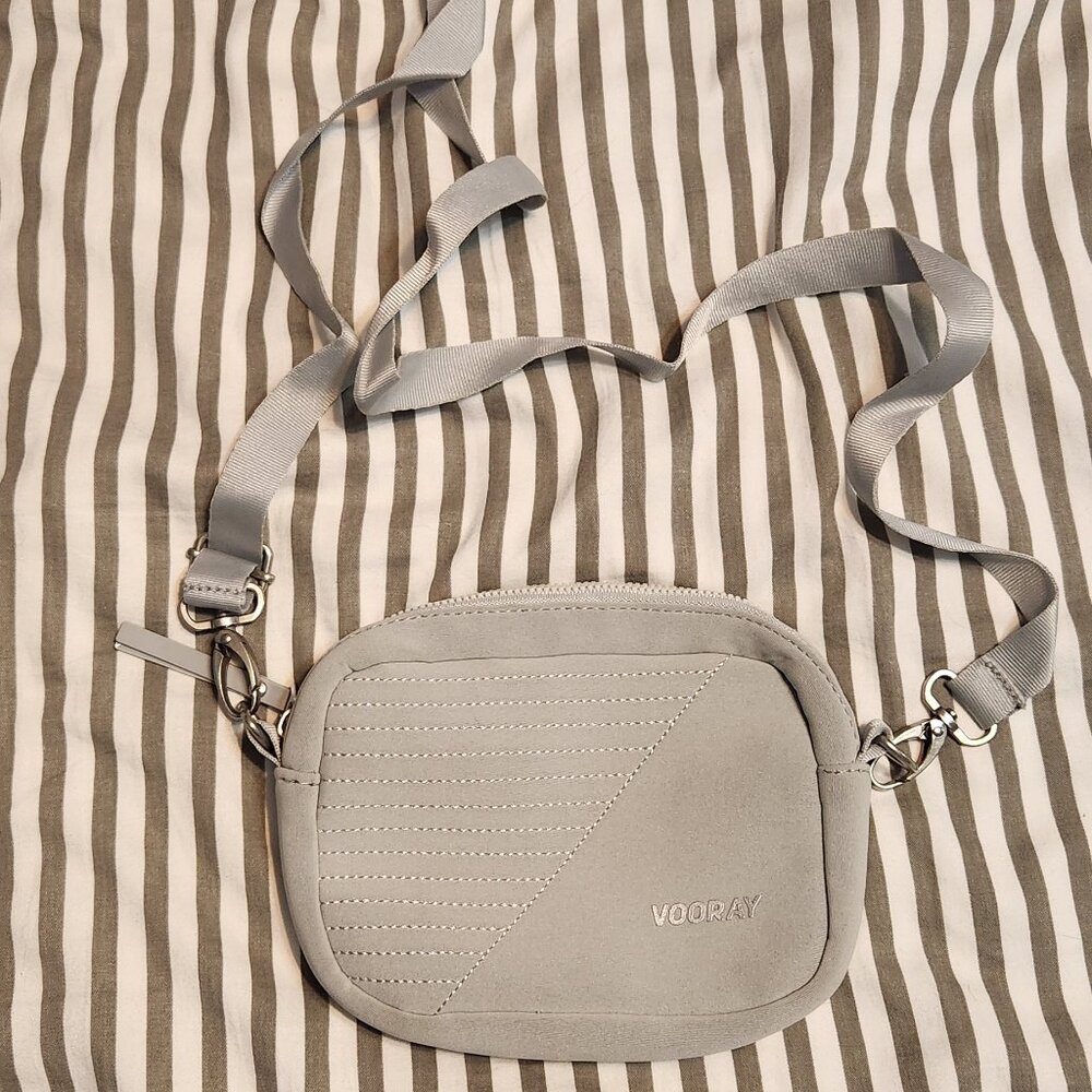 Small Gray Crossbody